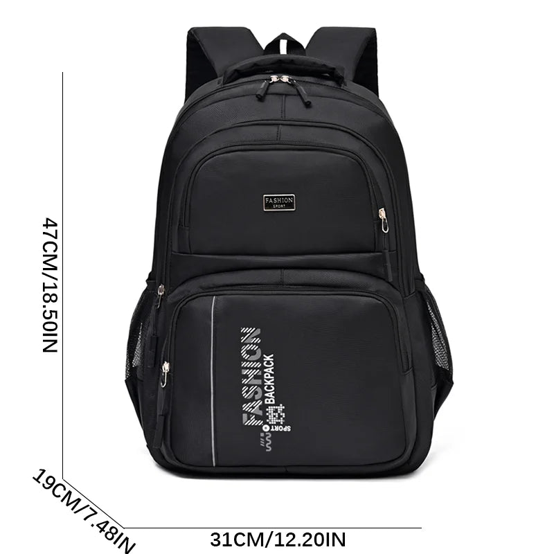 Mochila Escolar Masculina Design Casual Multifuncional